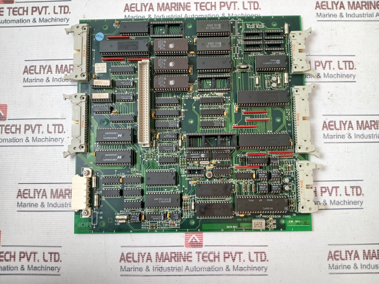 NORCONTROL NN-791.12 Input/Output Processor Card HER 100261 I