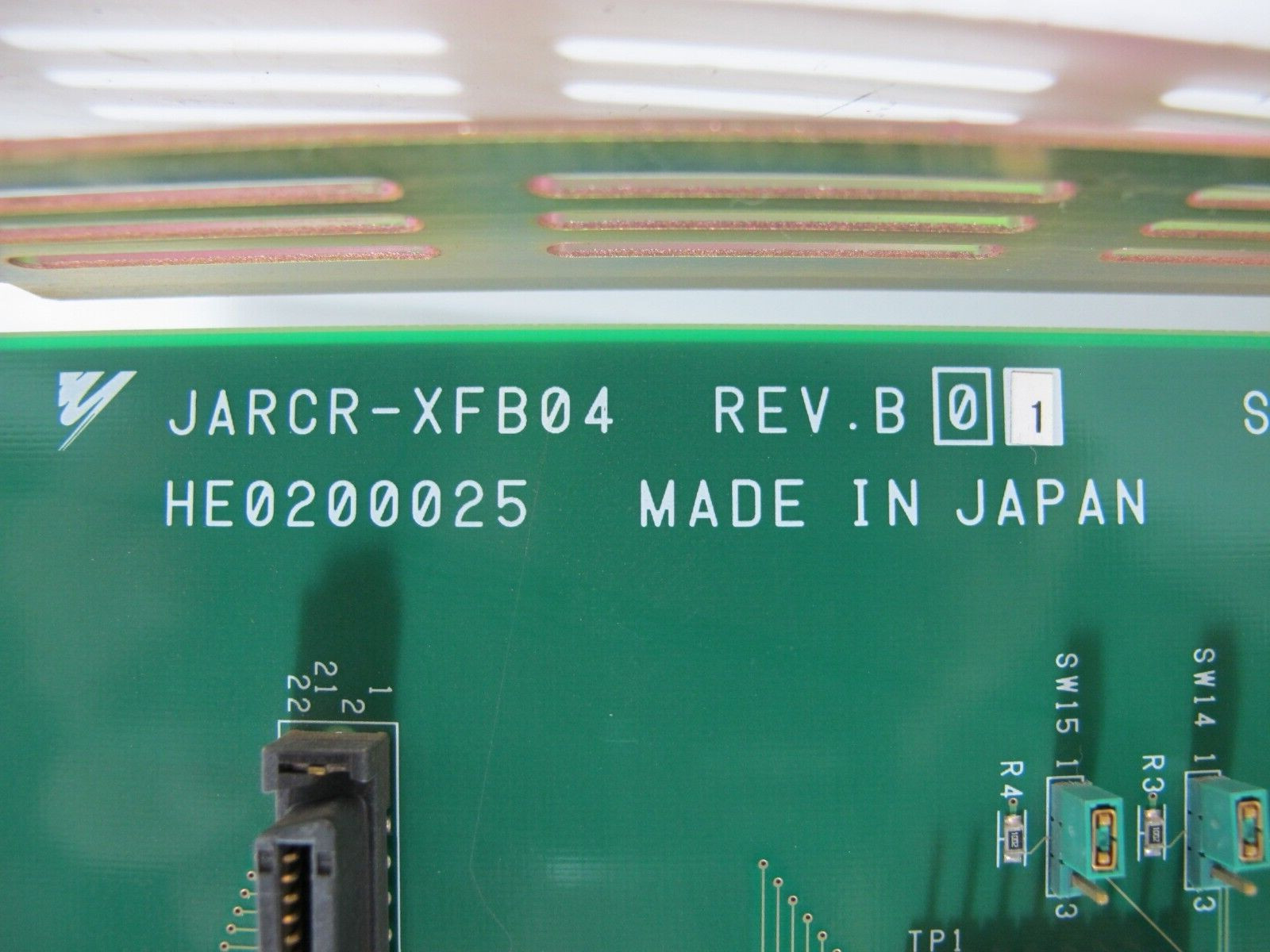 Yaskawa JARCR-XFB04 Servo Control PLC Module Fuji Yasnac JARCRXFB04 Motoman PCB