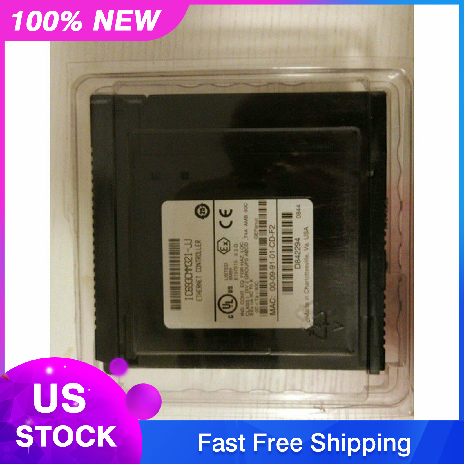 IC693CMM321-JJ New For Fanuc Ethernet Controller Module in box Free Shipping