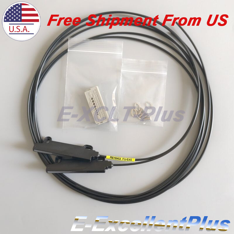 1PCS For Keyence FU-E40 FUE40 Optical Transmissive Fiber Sensor Area 40mm Wide