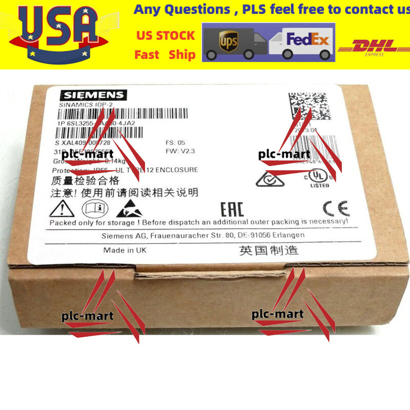 1PC Expedited shipping NEW Siemens 6SL3255-0AA00-4JA2 Real US stock