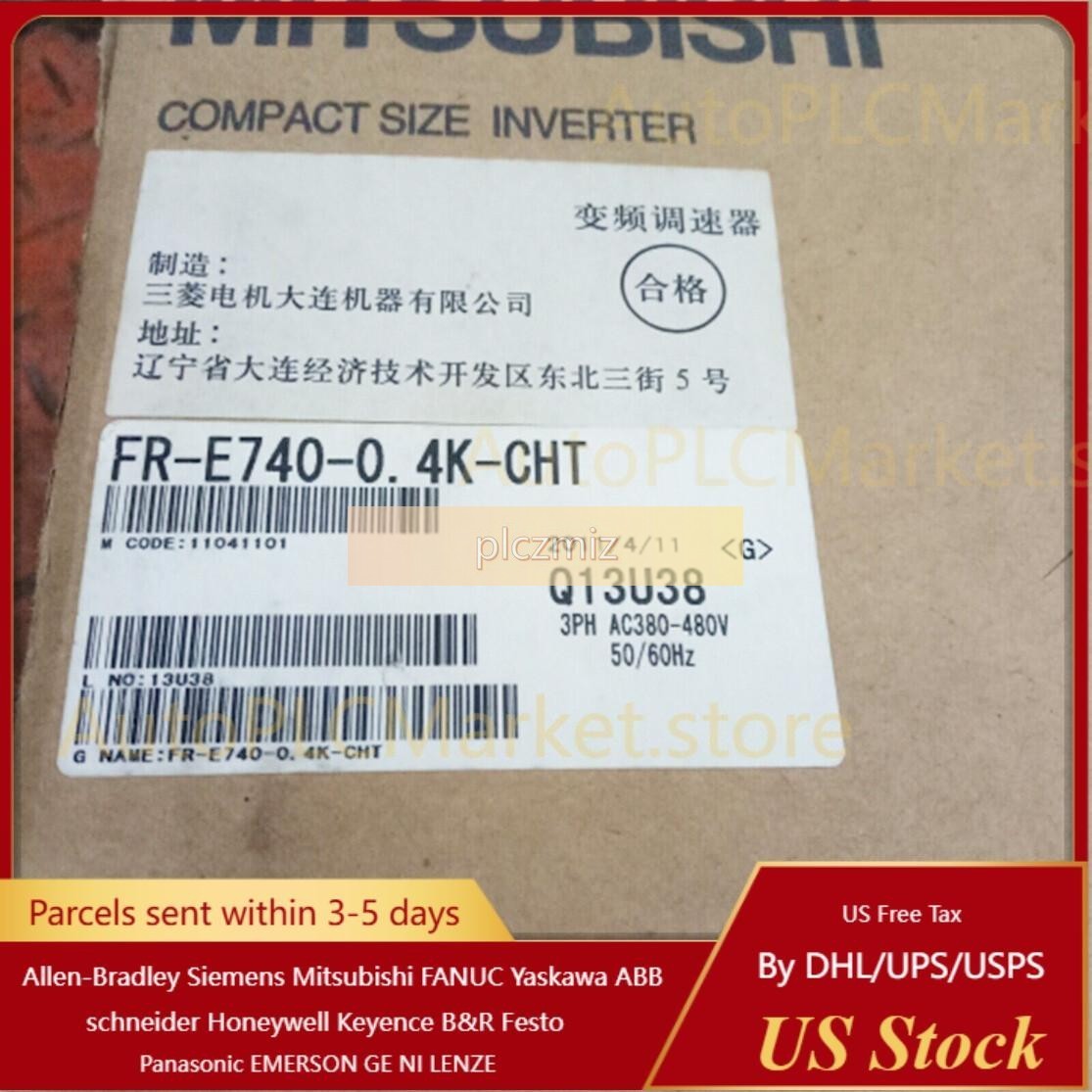 1PC New Mitsubishi FR-E740-0.4K-CHT PLC Module Inverter Box Fast Shipping