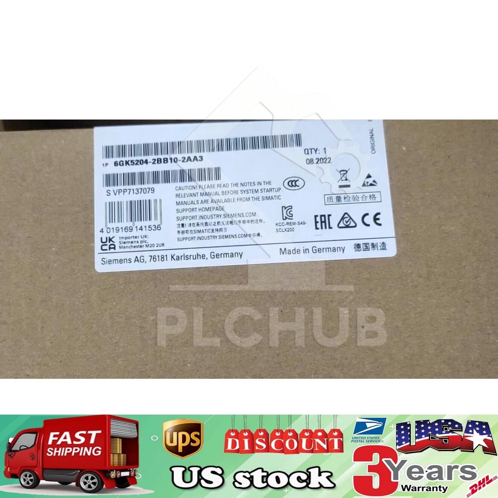 New Siemens 6GK5204-2BB10-2AA3 6GK52042BB102AA3 power supply