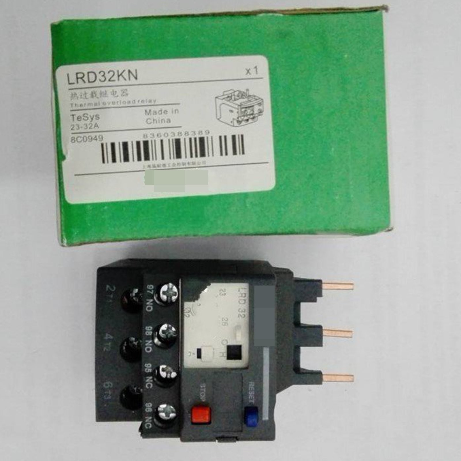 one new Schneider LRD32KN Thermal Overload Relay 23-32A Quality assurance