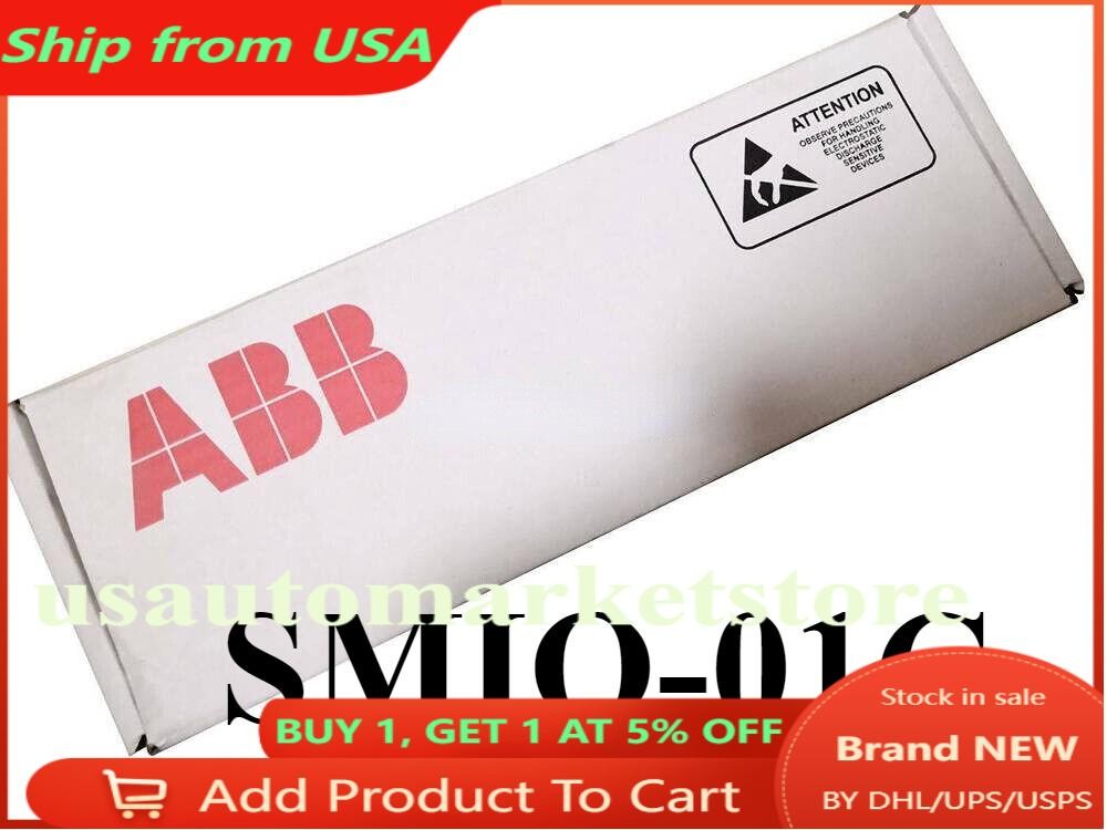 Brand New ABB PLC SMIO-01C CPU ACS550 No Keypad 1PCS NIB US Free TAX