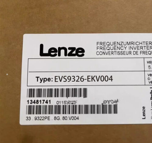 EVS9326EKV004 NEW LENZE EVS9326-EKV004 SERVO DRIVE INVERTER