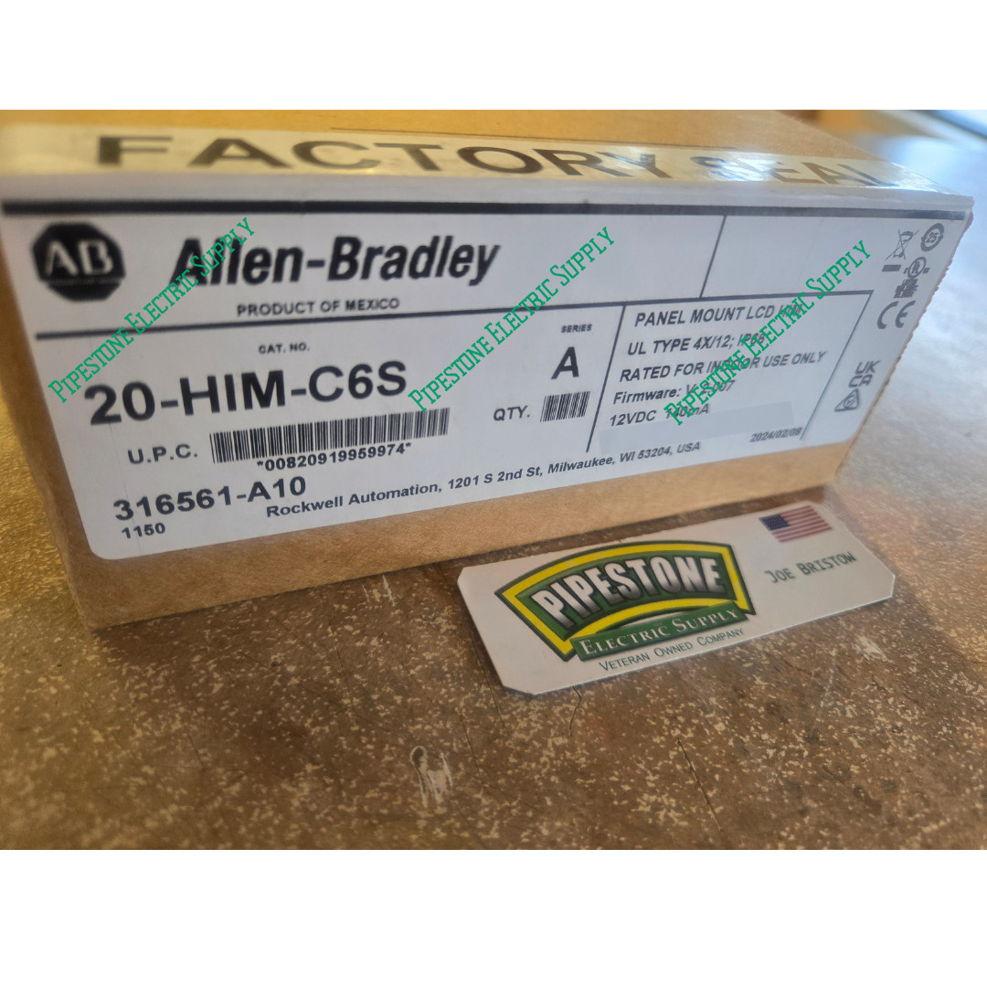 20-HIM-C6S Ser A Panel Mount LCD HIM AB 20 HIM C6S *Kentucky Stock*