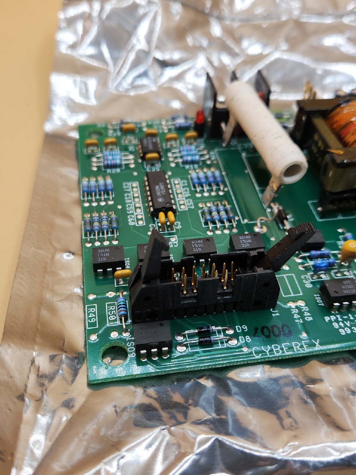 CYBEREX STATIC SWITCH GATE DRIVE CIRCUIT BOARD CARD 41-09-610461 REV E