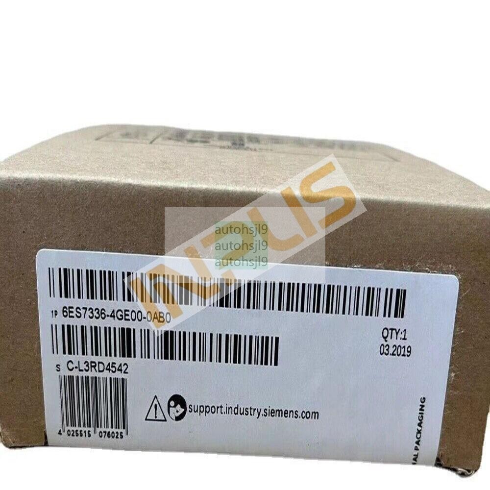 1P 6ES7 336-4GE00-0AB0 NEW SIEMENS 6ES7336-4GE00-0AB0 S7-300 Analog Input Module