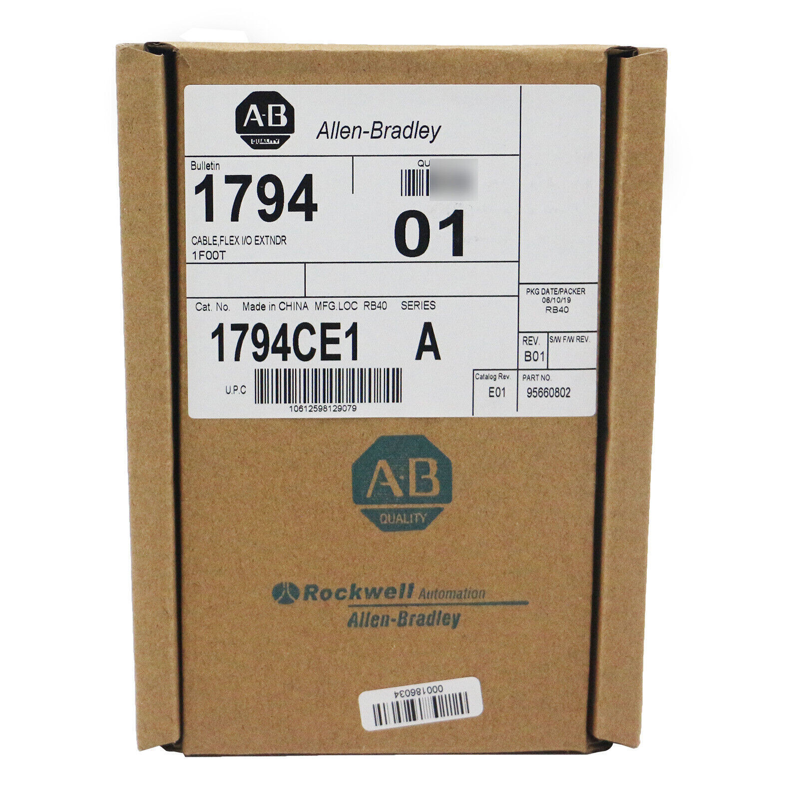 Brand New AB 1794-CE1 Interconnect Flex I/O Extender Cable 1794CE1 AB