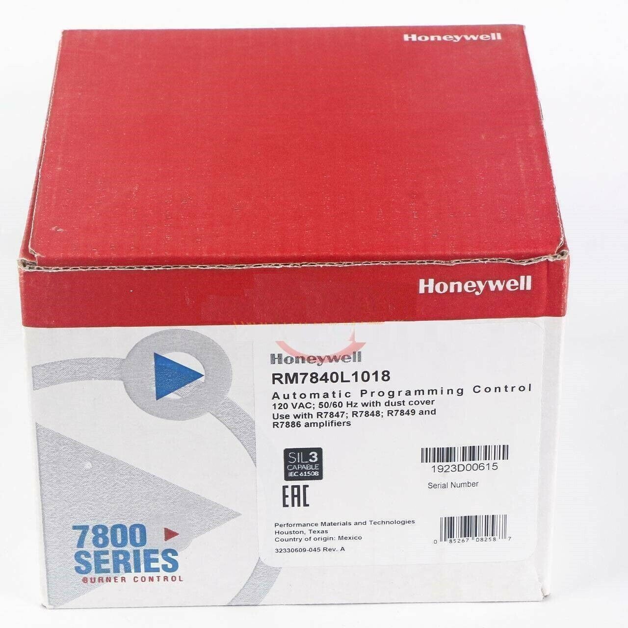 one New in box Honeywell RM7840L1018 RM7840L 1018 BURNER CONTROL