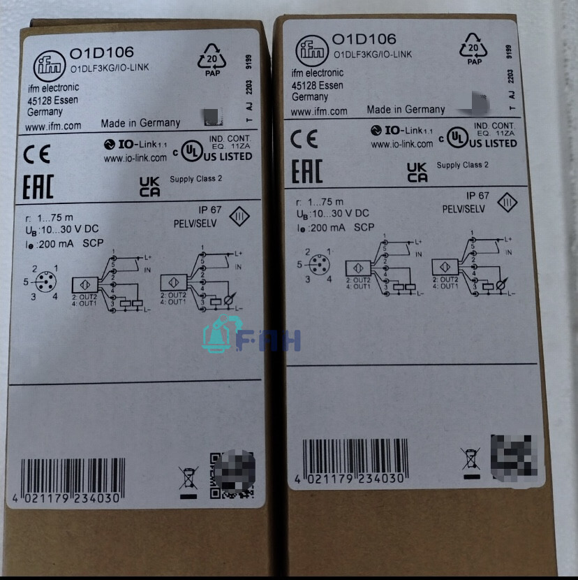 1pc IFM O1D106 new Laser sensor