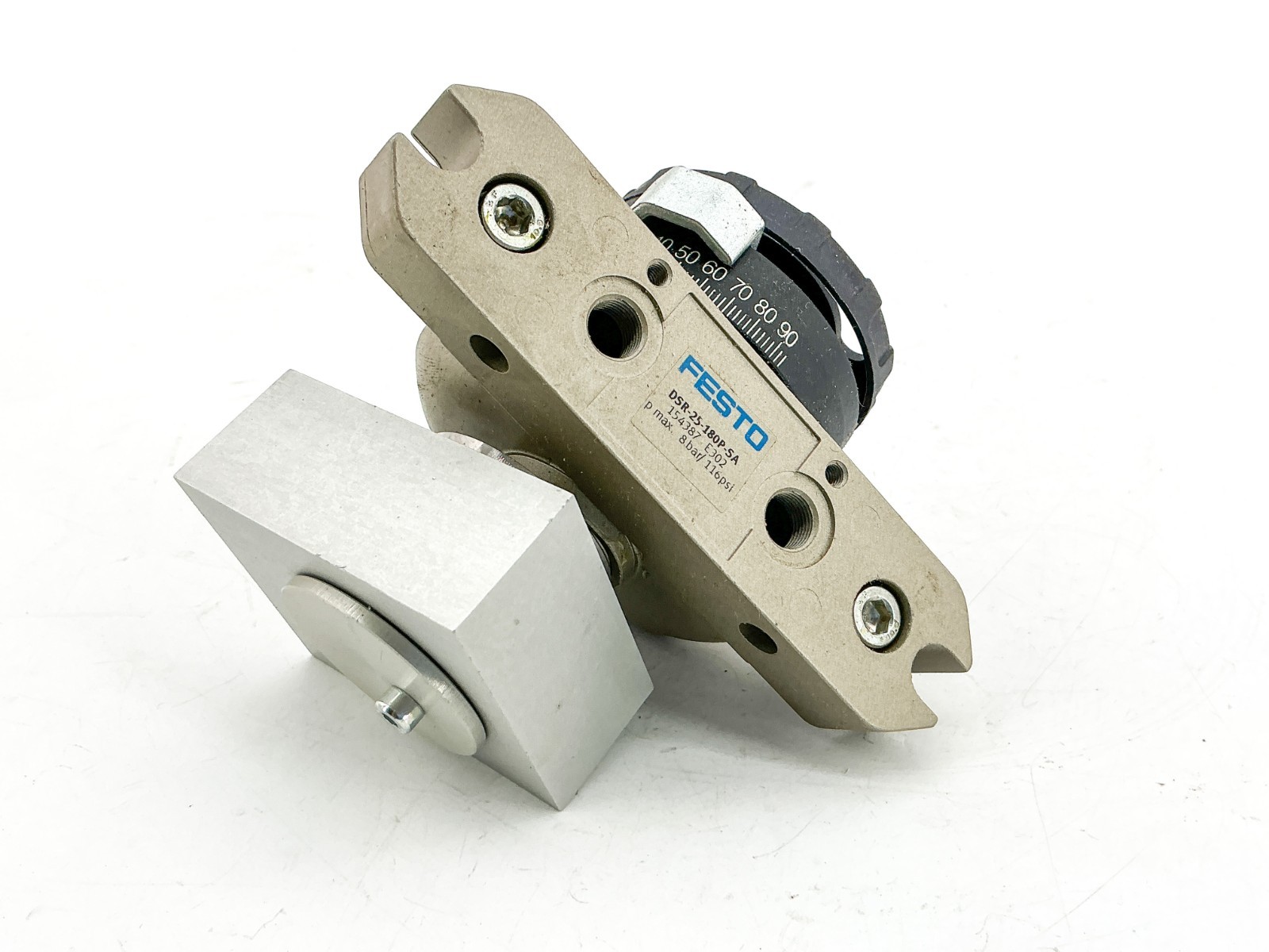 New Festo DSR-25-180P-SA Semi-Rotary Drive 116PSI 8Bar 154387