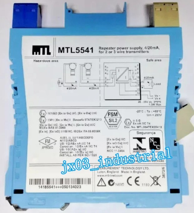 New MTL MTL5541 MTL Safety Barrier MTL5541 Expedited Shipping