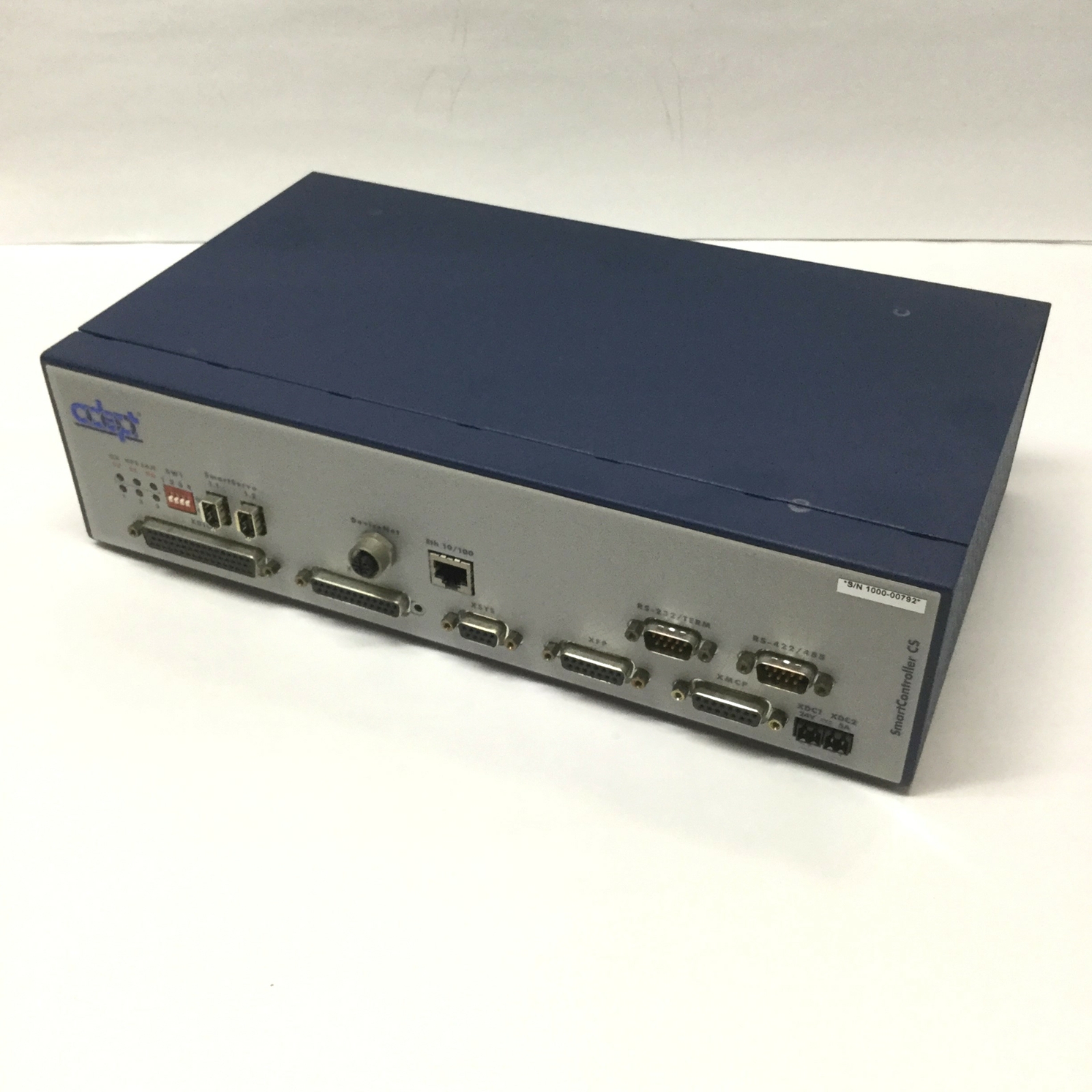 Adept 10000-310 Rev G Robot Smart Controller CS, 24VDC 5A, DeviceNet, SmartServo