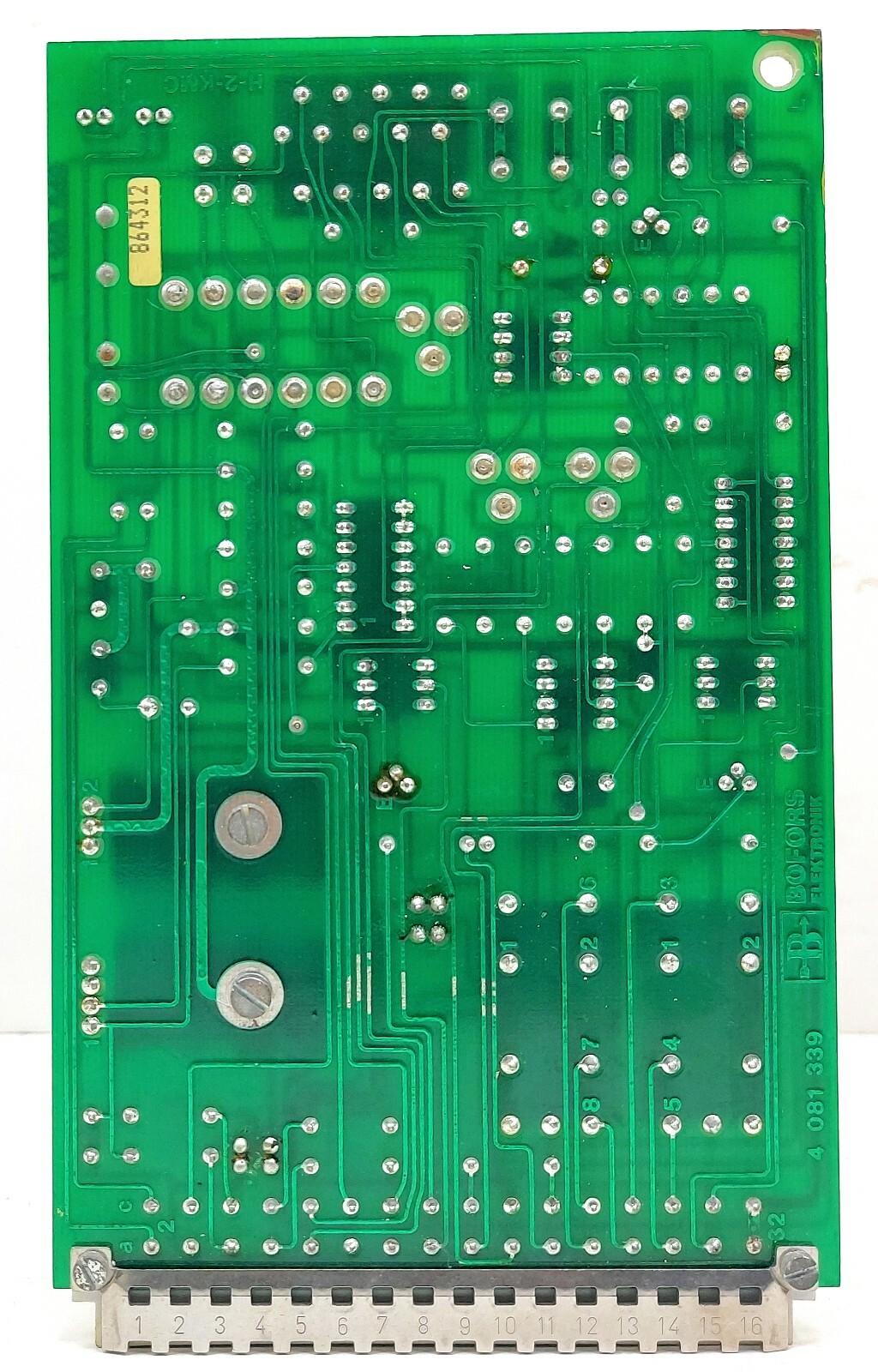 Bofors Elektronik H-2-KMC Burndy PI96B39P00F00Z1 8545 PCB Circuit PC Card