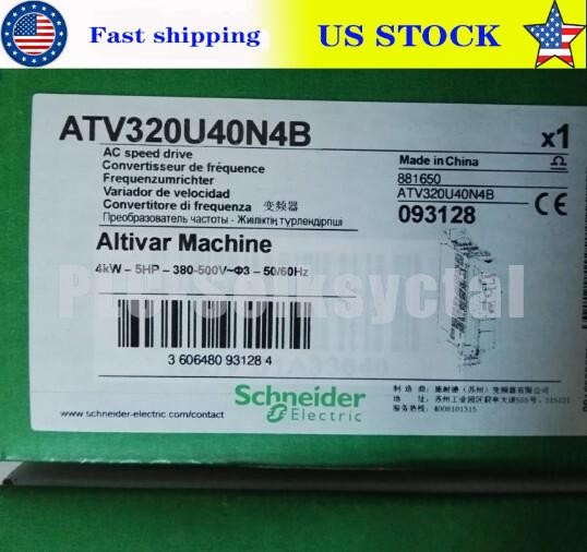 ATV320U40N4B Inverter In Box US Free TAX