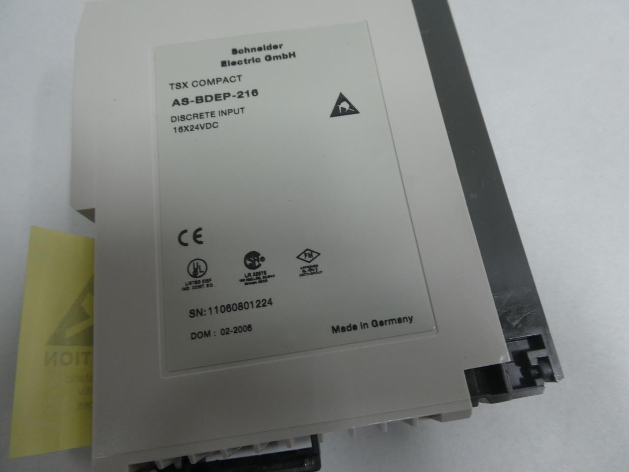 Schneider AS-BDEP-216 Tsx Compact Discrete Input Module