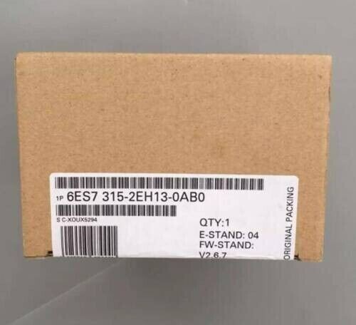 Siemens New 6ES7315-2EH13-0AB0 / 6ES7 315-2EH13-0AB0 Central Processing Unit