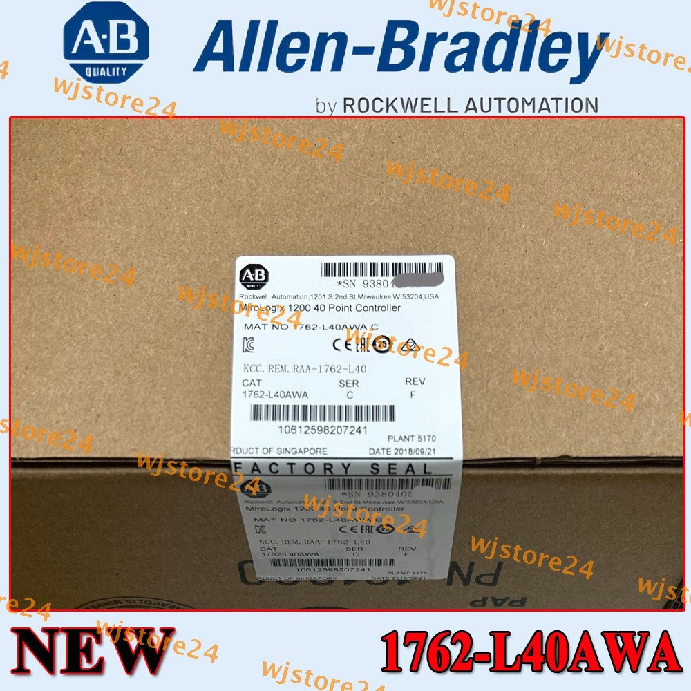 1762-L40AWA 1PC NEW NEW PLC 1762L40AWA MicroLogix 1200 40 Piont Controller