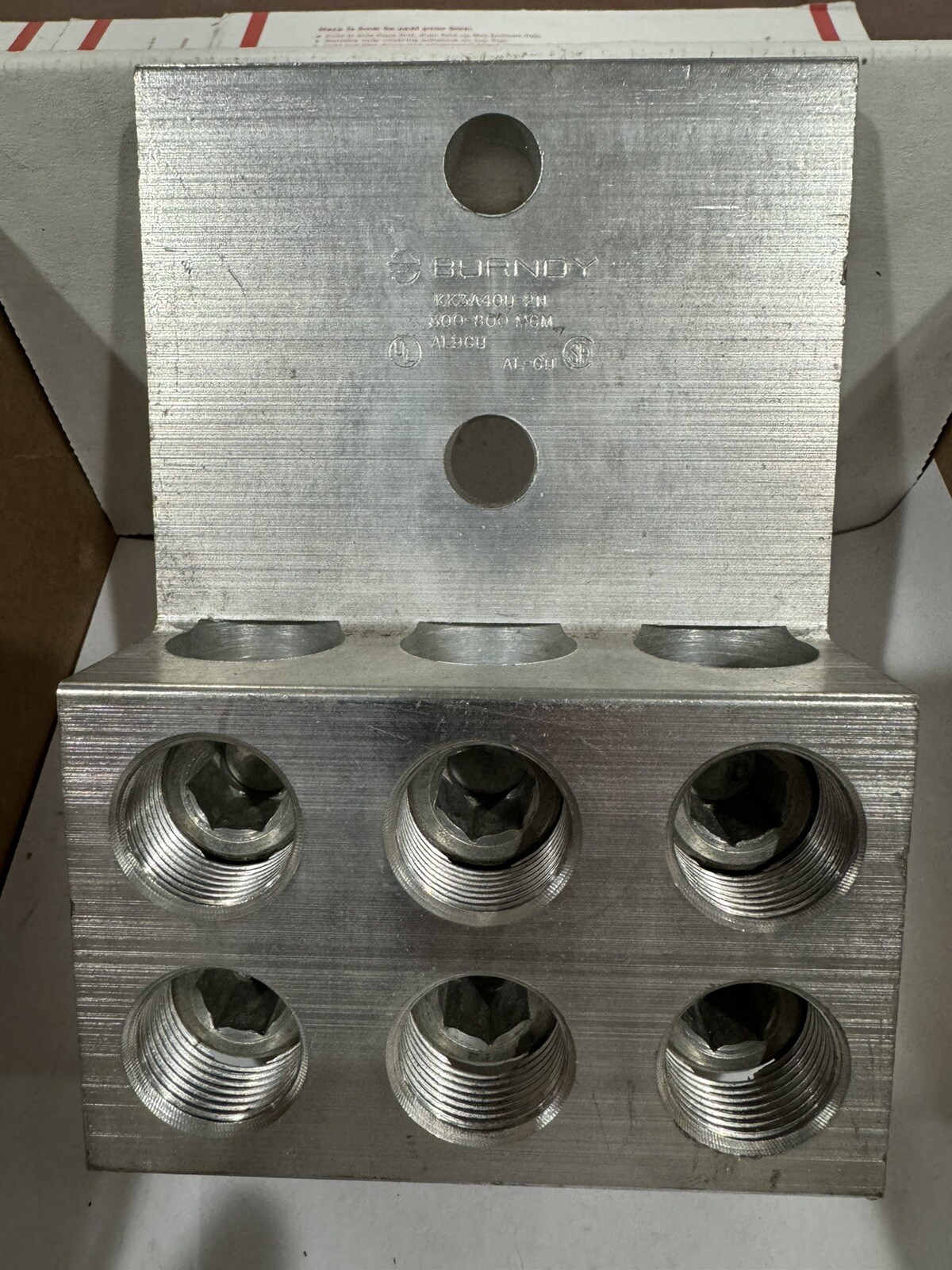 Burndy KK3A40U2-N THREE 300-800 MCM AL9CU