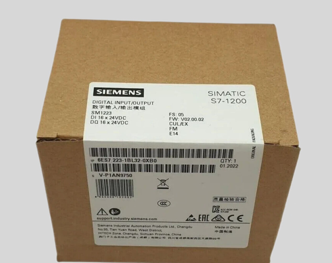 6ES7 223-1BL32-0XB0 NEU SIEMENS 6ES7223-1BL32-0XB0 Digital Input/Output Module