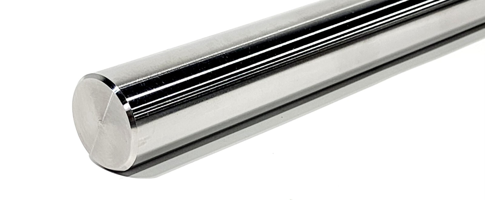 Polished Steel Rod – Mfr. Part# 165K007H01 – 38″L x 1-1/2″D