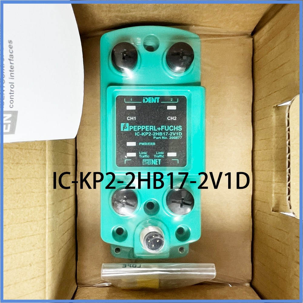 1P New RFID Control Interface Unit IC-KP2-2HB17-2V1D 3.5W DC20-30V Pepperl+Fuchs