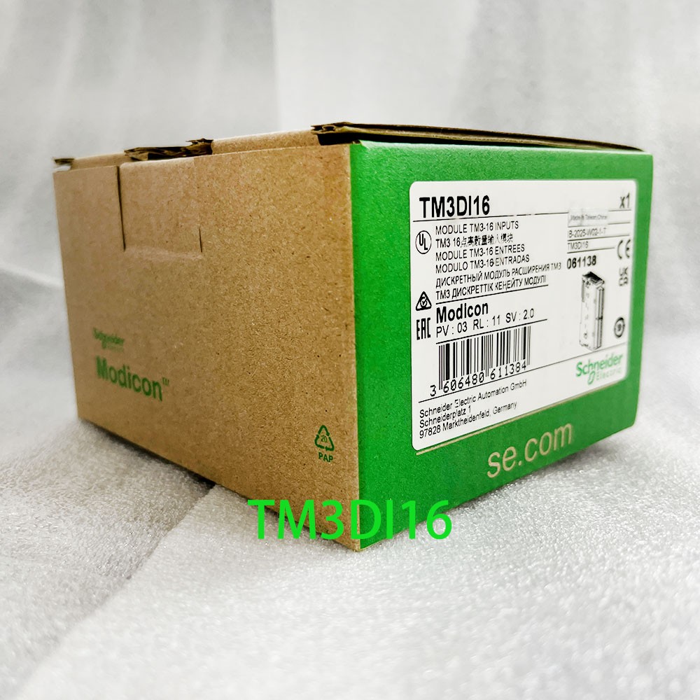 Schneide Original manufacturer Modicon TM3 Series TM3DI16 MODULE TM3-16 INPUTS