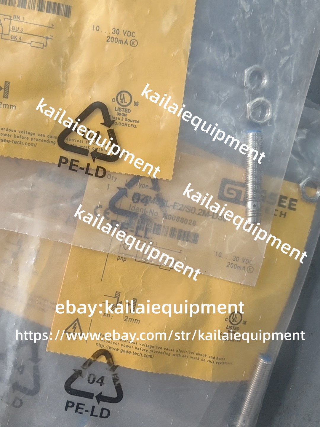 1PC NEW TURCK A0088028 IB2-M8SL-E2/S0.2M-D30 Proximity Switch #GX