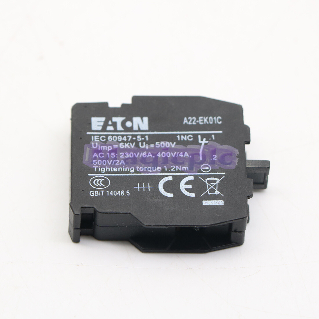10Pcs New EATON MOELLER A22-EK01C Contact A22EK01C *