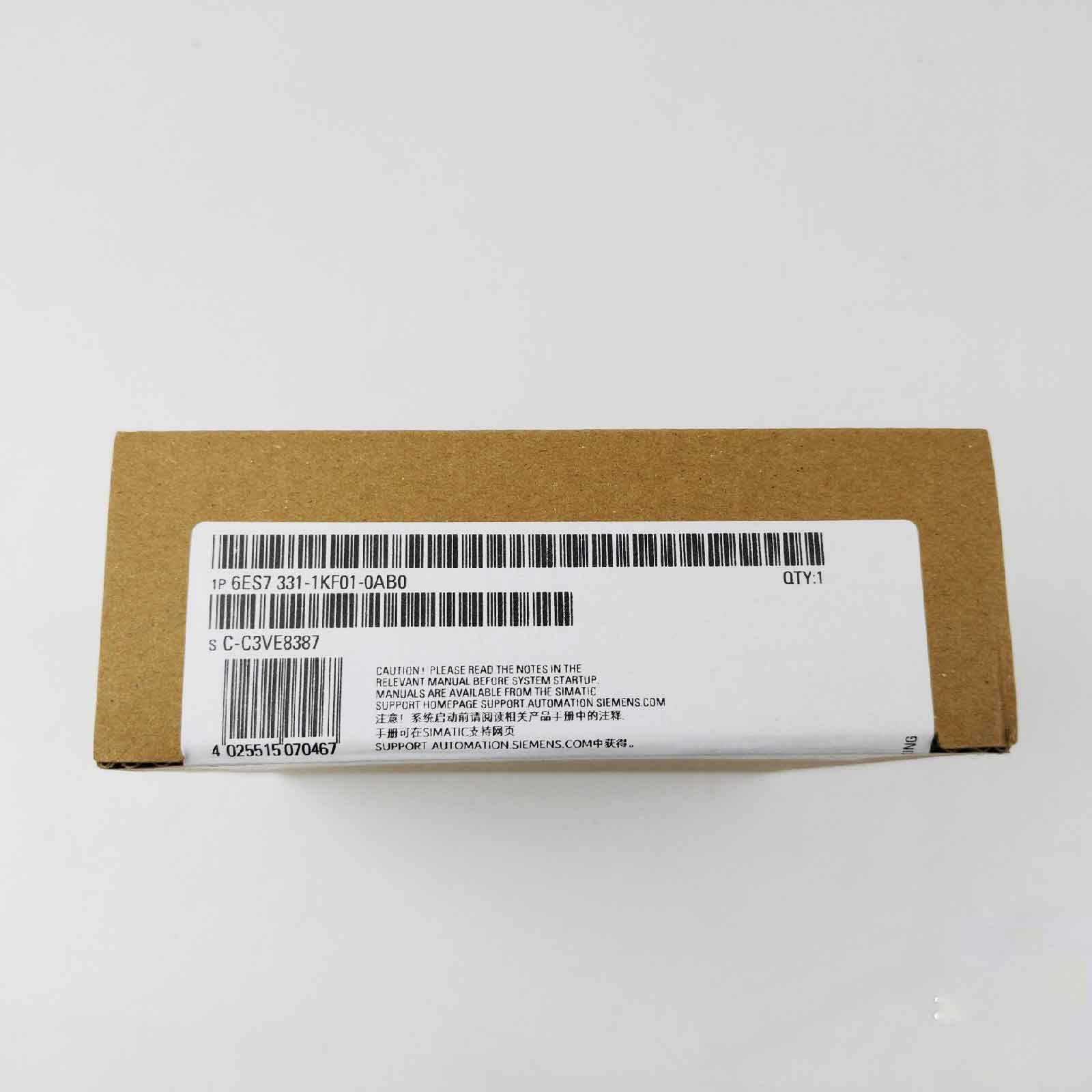6ES7331-1KF01-0AB0 Siemens SM 331 simatic SM331 Analog Input Module New in box