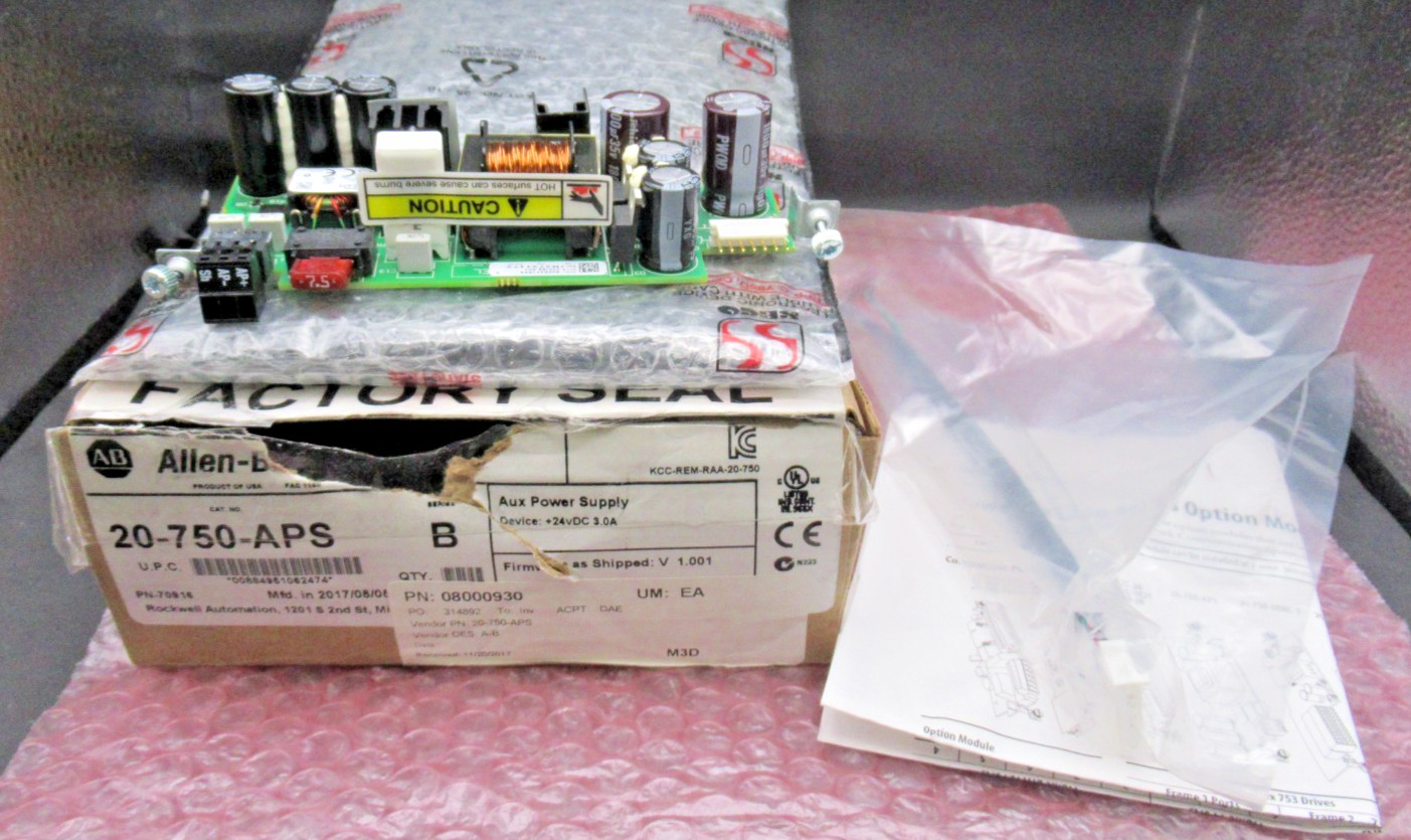 Allen-Bradley 20-750-APS Auxiliary Power Supply PowerFlex 750 Series B *NEW*