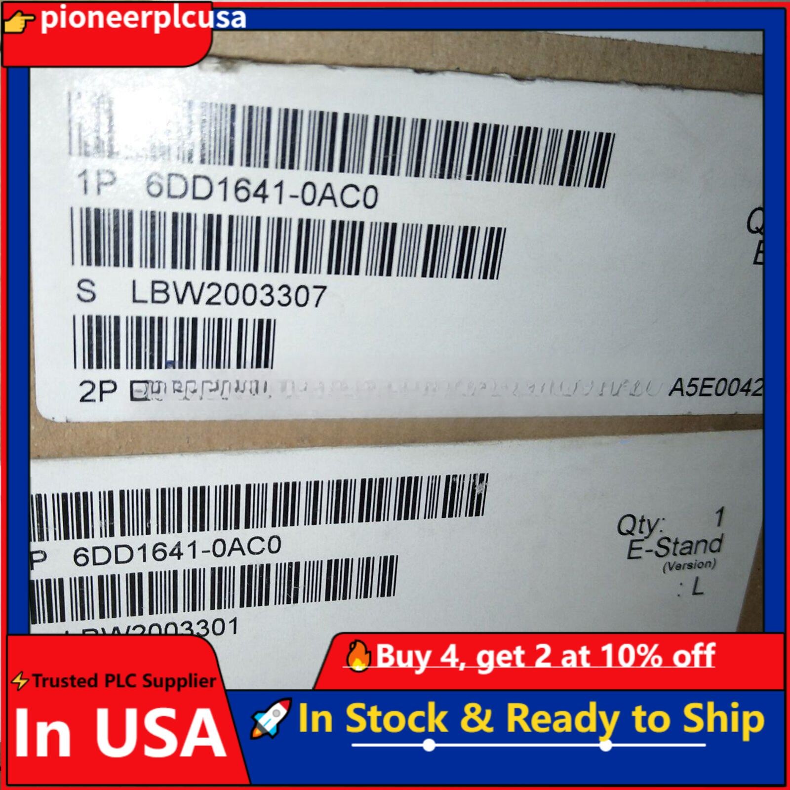 New Siemens 6DD1641-0AC0 6DD1 641-0AC0 SIMADYN D BINARY INPUT/OUTPUT MODULE