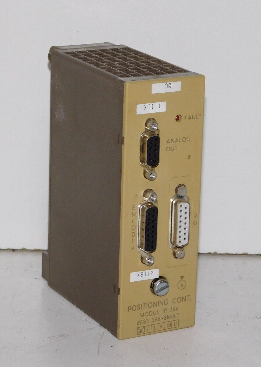 Siemens 6ES5-266-8MA11 Simatic S5 Positioning Control Module PLC Unit Germany