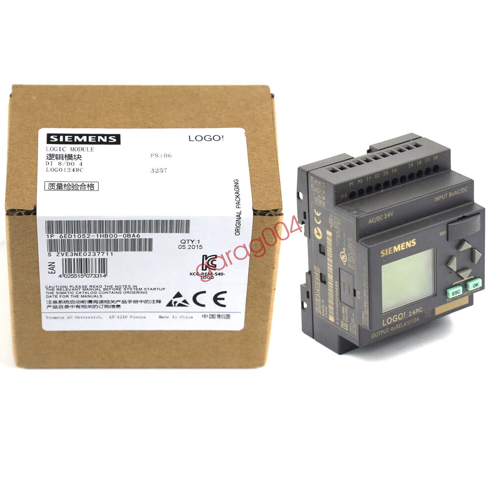 SIEMENS 6ED1 052-1HB00-0BA6 Logic Module New One 6ED1052-1HB00-0BA6