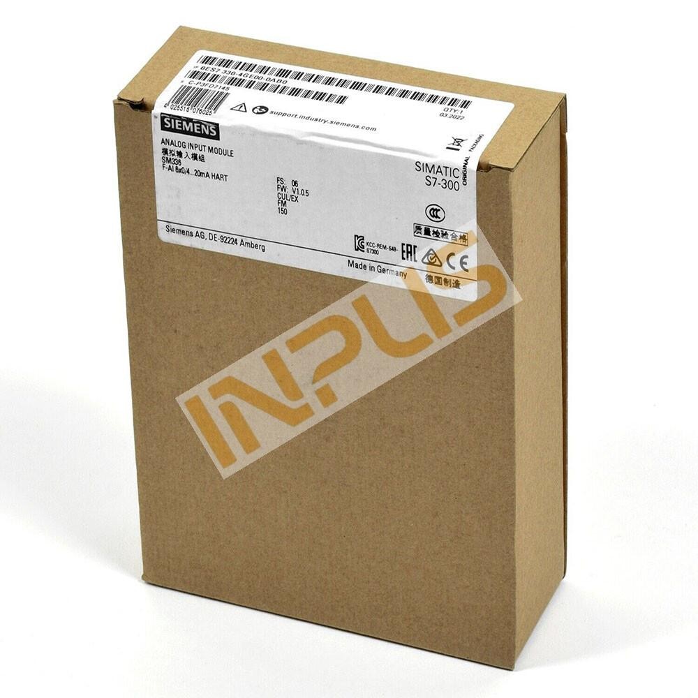 1P 6ES7 336-4GE00-0AB0 NEW SIEMENS 6ES7336-4GE00-0AB0 S7-300 Analog Input Module