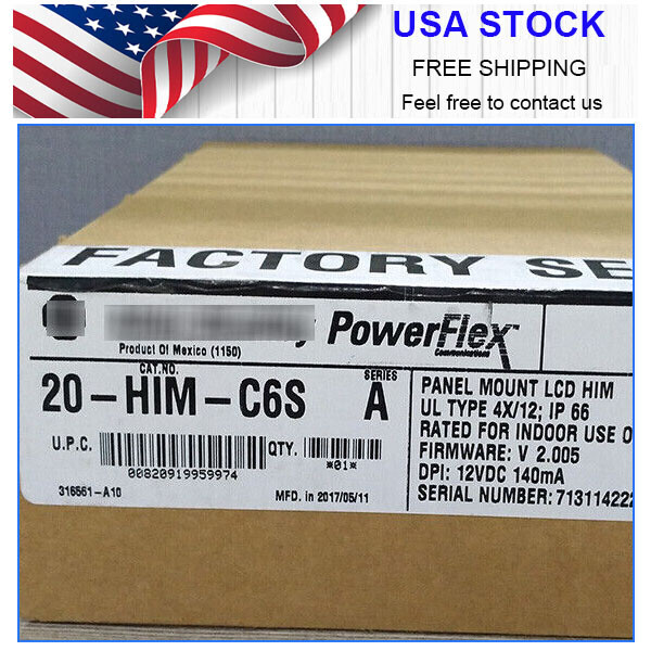 Brand New 20-HIM-C6S, Panel Mount LCD Motor Control Keypad Drive Free Shipping