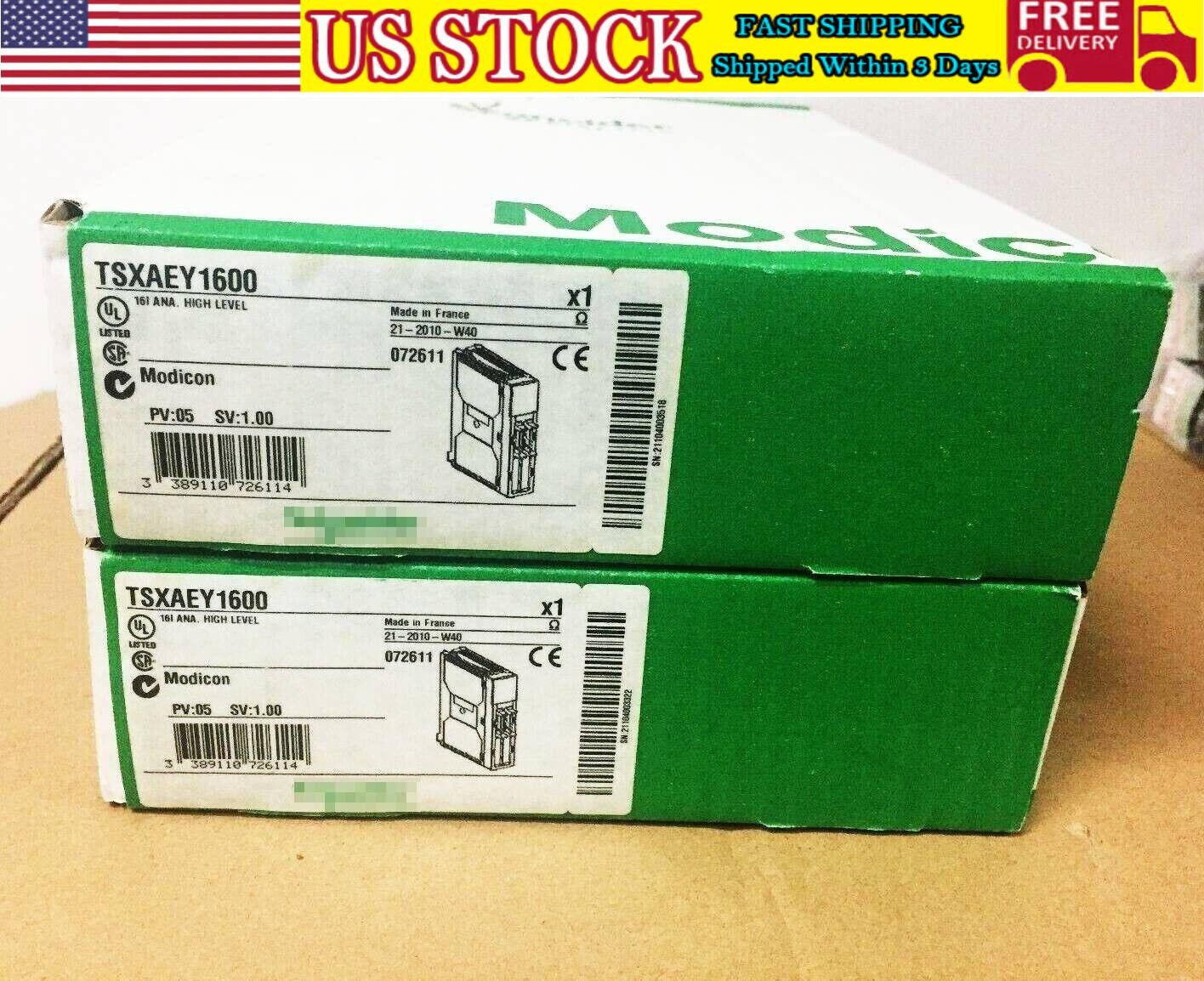 In Box TSXAEY1600 Analog PLC Input Module TSXAEY1600 US Free TAX