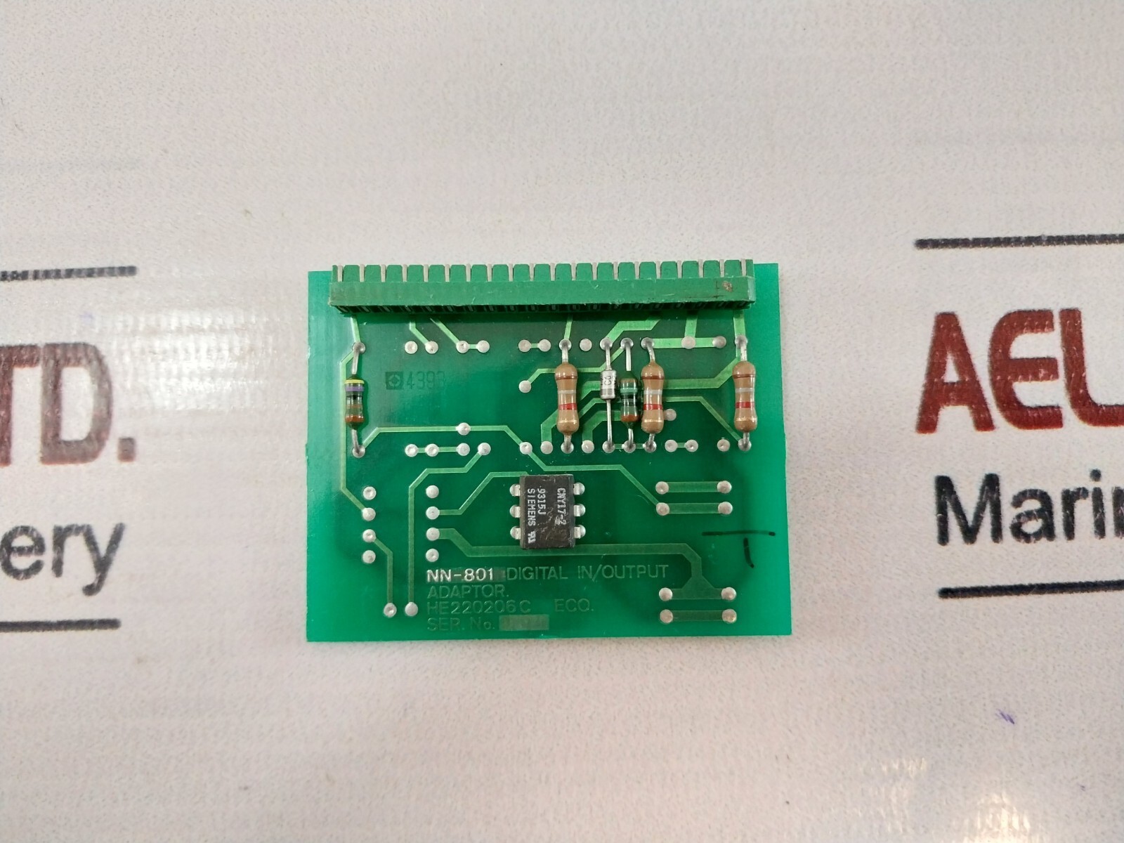 NORCONTROL NN-801 Digital Input/Output Adaptor HE220206 C