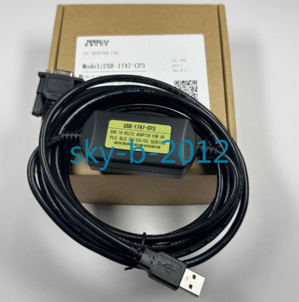 1 PCS programming cable gold-plated head USB-1747-CP3 USB AB SLC 5/03