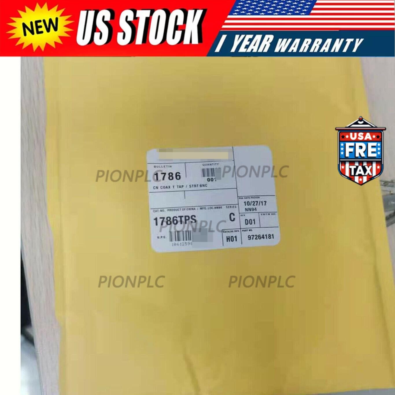 1786-TPS CONTROLNET COAX TAP CONNECTOR CABLE kit NEW IN BOX Spot Goods