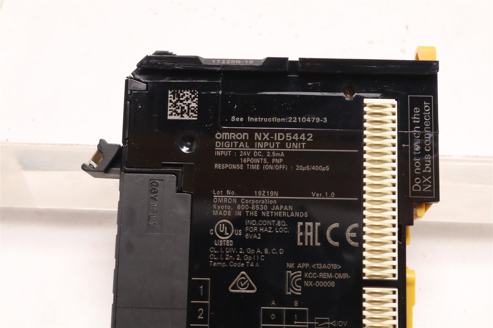 OMRON DIGITAL INPUT UNIT NX-ID5442