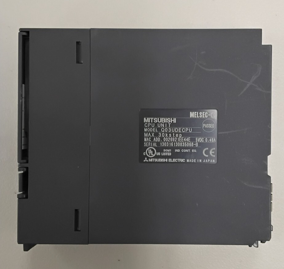 Q03UDECPU Mitsubishi Universal Programmable Logic Controller CPU unit