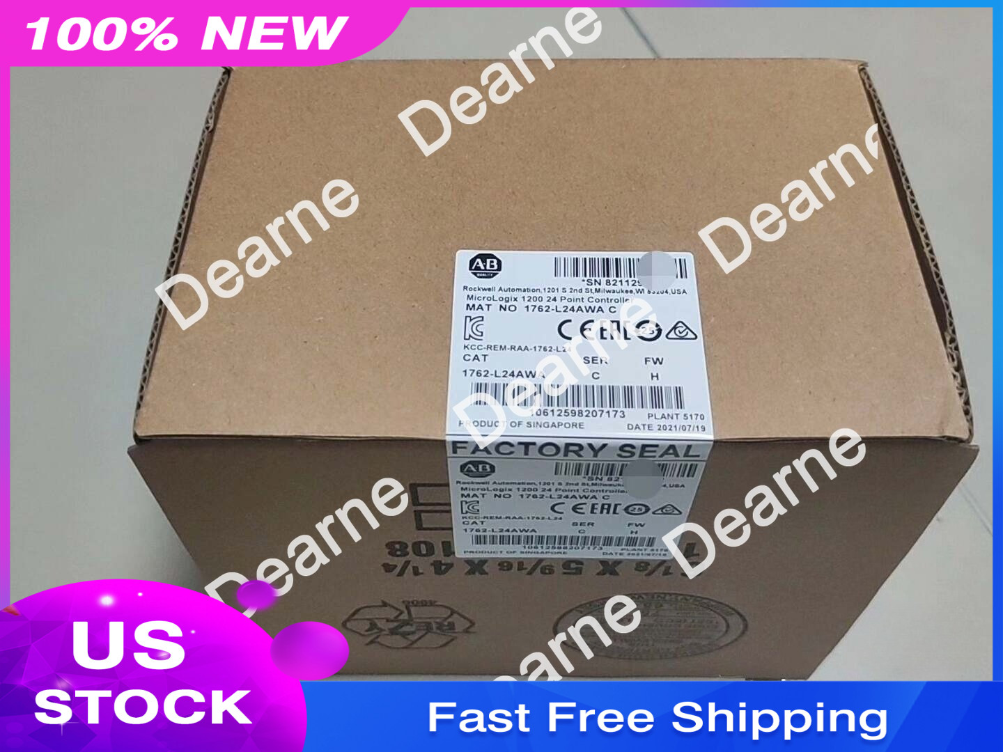 1PCS New 1762-L24AWA /C Micrologix 1200 Controller Module Fast delivery