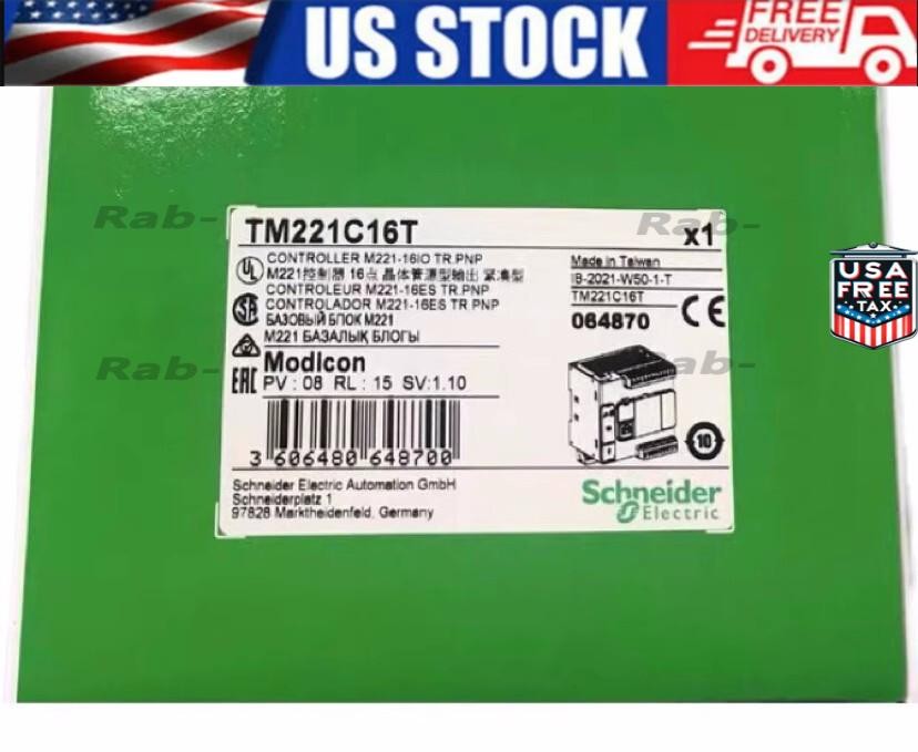 1PC Schneider TM221C16T PLC Module TM221C16T New In Box Free Fast Shipping