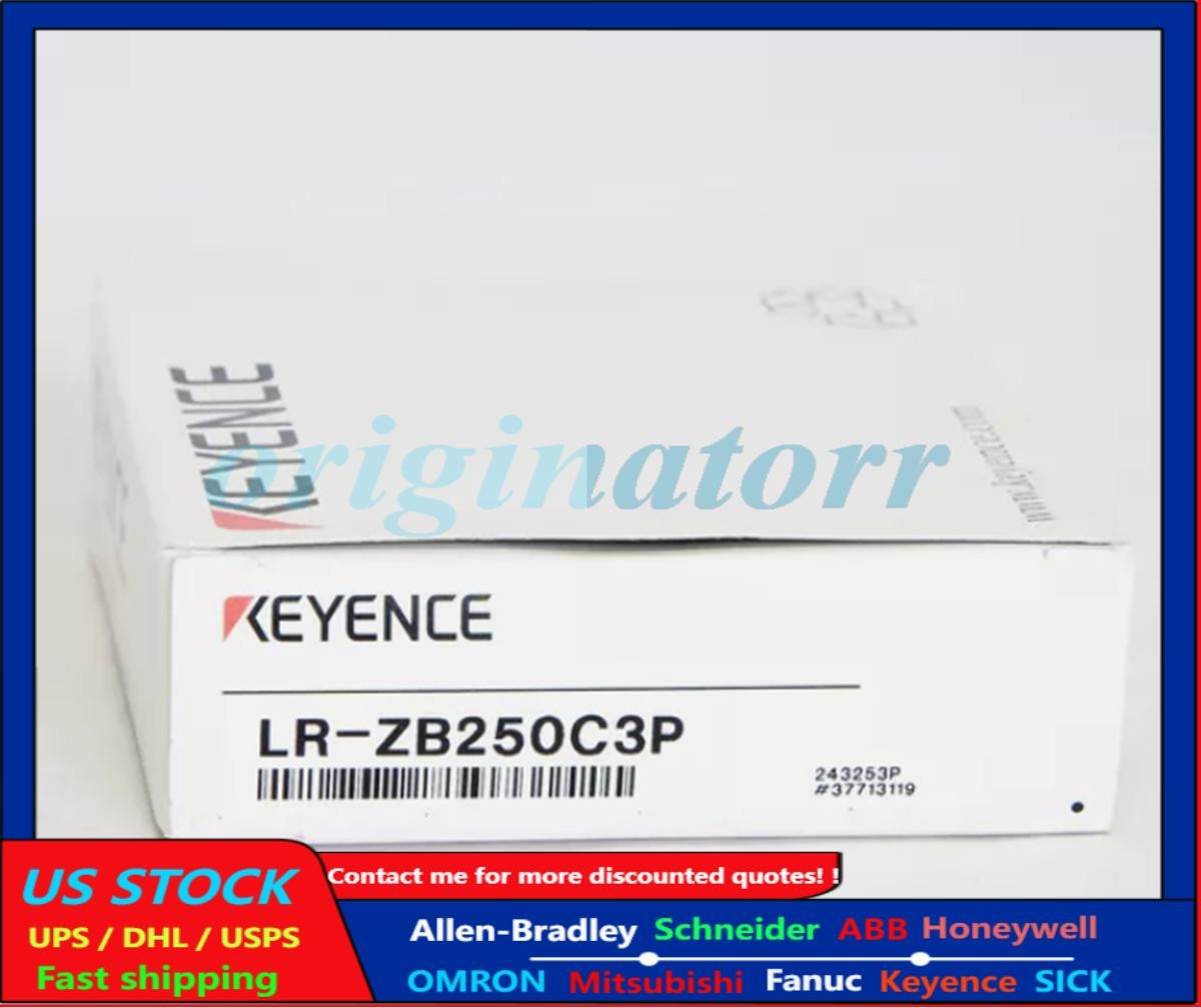 NEW Keyence LR-ZB250C3P Sensor w/ M8 connector Sn 250 mm