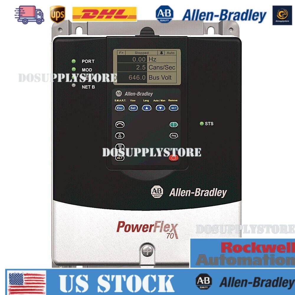 Allen-Bradley 20AC5P0A0AYNANC0 3-Phase 2.2kW 5A 400V 3HP AC Drive NEW IN BOX