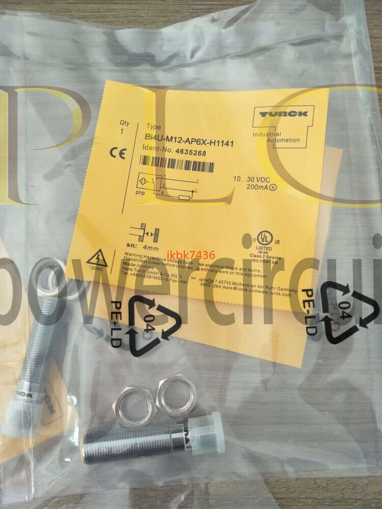 New Turck BI4U-M12-AP6X-H1141 Proximity Switch 1PC