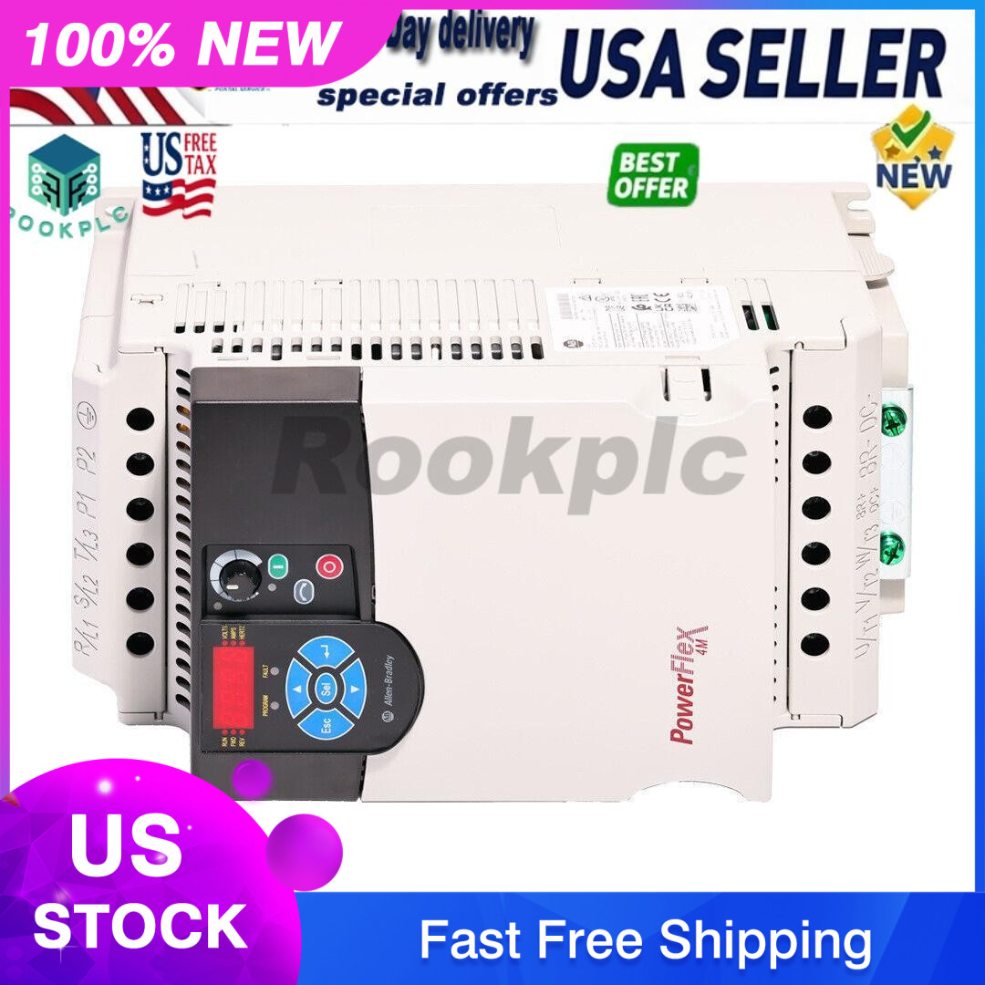 Newest Sealed Allen-Bradley 22A-D4P0N104 POWERFLEX 4 Catalog AC Drive ! AB